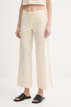 Sessun pantaloni culottes pentru femei, din bumbac imagine