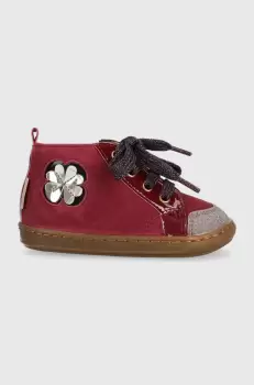 Shoo Pom pantofi copii culoarea bordo imagine