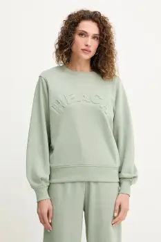 Silvian Heach bluza BASSIN culoarea verde, cu imprimeu, GPA25113FE imagine