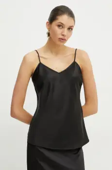 Silvian Heach bluza CIUBARA femei, culoarea negru, neted, GPP25171TO imagine