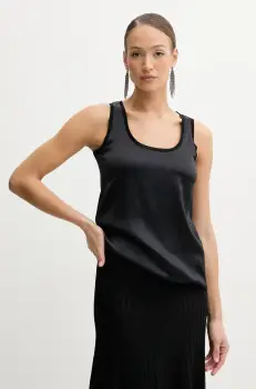 Silvian Heach bluza DURLESTI femei, culoarea negru, neted, GPP25341TO imagine