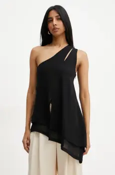 Silvian Heach bluza SIGUIN femei, culoarea negru, uni, CVP25024TO imagine