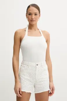 Silvian Heach bluza TOLAIA femei, culoarea bej, neted, GPP25027TO imagine