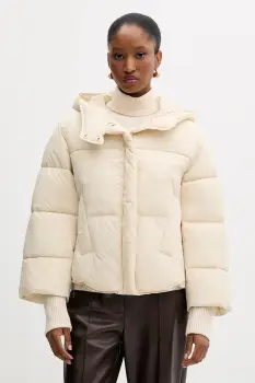 Silvian Heach geaca GURUZETA culoarea bej, de iarna, GPA25388PI imagine