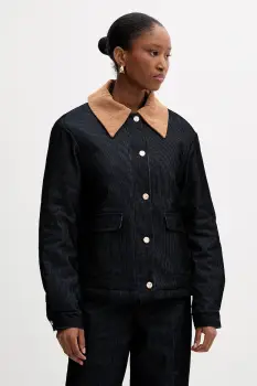 Silvian Heach geaca JUANMAWEZ culoarea bleumarin, de tranzitie, GPA25193GB imagine