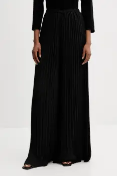 Silvian Heach pantaloni BOHI culoarea negru, lat, high waist, GPA25317PA imagine