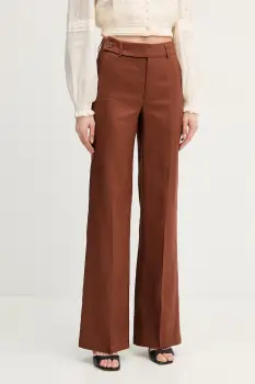 Silvian Heach pantaloni drepti pentru femei, din PLIMPI imagine