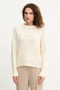 Silvian Heach pulover BLAZHEVSKA culoarea bej, GPA25155MA imagine