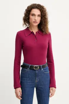 Silvian Heach pulover BUCERS culoarea bordo, light, GPA25555PO imagine