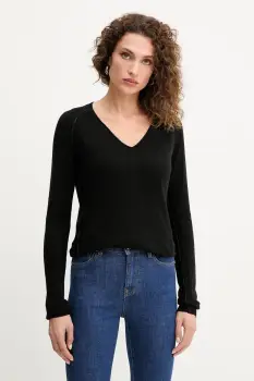 Silvian Heach pulover din amestec de lana DIEGOROSA culoarea negru, light, GPA25242MA imagine