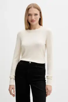 Silvian Heach pulover LETALO culoarea bej, light, GPA25038MA imagine