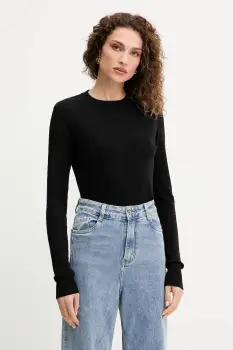 Silvian Heach pulover LETALO culoarea negru, light, GPA25038MA imagine