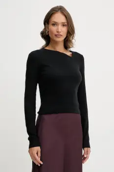 Silvian Heach pulover SELMANE culoarea negru, GPA25557TS imagine