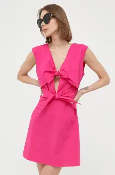 Silvian Heach rochie culoarea violet, mini, dreapta imagine