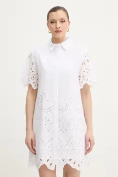 Silvian Heach rochie din bumbac AIMAL imagine