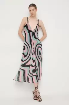 Silvian Heach rochie midi, evazati imagine