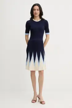 Silvian Heach rochie tricotata cu vascoza ALLANDI imagine