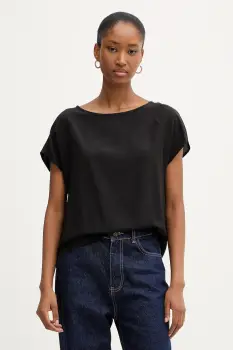 Silvian Heach tricou BOLAWE culoarea negru, GPA25528BL imagine