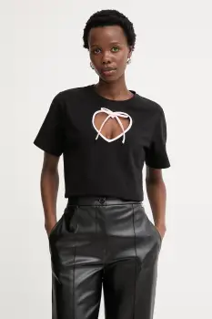 Silvian Heach tricou pentru femei, din bumbac cu elastan KHERNA imagine