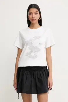 Silvian Heach tricou pentru femei, din bumbac cu elastan MUNDERA imagine