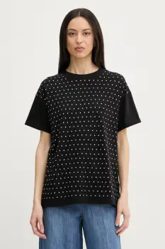 Silvian Heach tricou pentru femei, din bumbac cu elastan SEDIBANA imagine