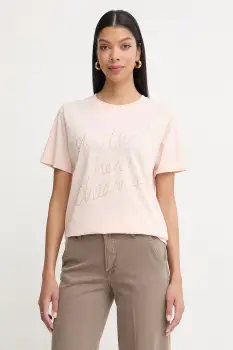 Silvian Heach tricou pentru femei, din bumbac SEIPONE imagine