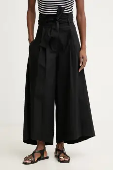 Simona Corsellini pantaloni pentru femei, din bumbac imagine