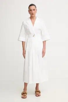 Simona Corsellini rochie de bumbac imagine