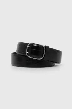 Sisley curea femei, culoarea negru imagine