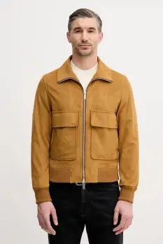 Sisley geaca culoarea galben, de tranzitie, 2WFNSN042 imagine