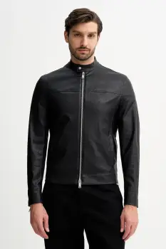 Sisley geaca culoarea negru, de tranzitie, 21DYSN047 imagine