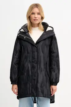 Sisley geaca culoarea negru, de tranzitie, 25E3LN068 imagine