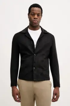 Sisley geaca culoarea negru, de tranzitie, 2WFNSW02G imagine