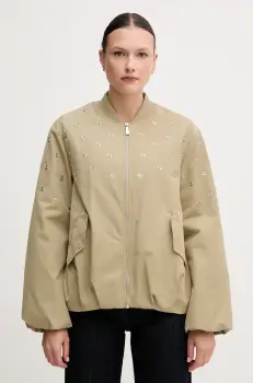 Sisley geaca culoarea verde, de tranzitie, 2ZCRLN05L imagine