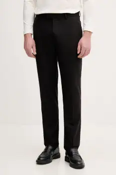 Sisley pantaloni carrot pentru barbati, cu adaos de lana imagine