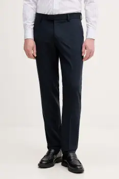 Sisley pantaloni carrot pentru barbati, cu adaos de lana imagine