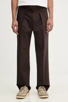 Sisley pantaloni de costum pentru barbati, cu amestec de lana imagine