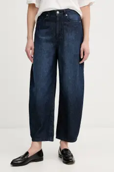 Sisley pantaloni de dama din bumbac imagine