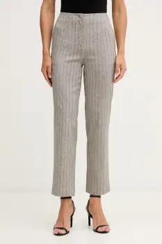Sisley pantaloni straight pentru femei cu in imagine