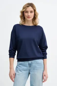 Sisley pulover culoarea bleumarin, light, 17Q3M103J imagine