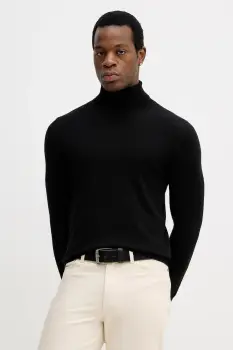 Sisley pulover de lana culoarea gri, light, 11BAS200A imagine