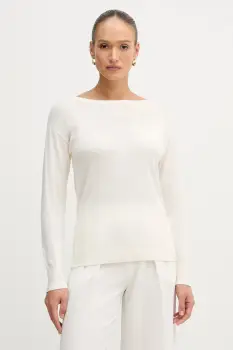 Sisley pulover de lana culoarea rosu, light, 11BAM1A48 imagine