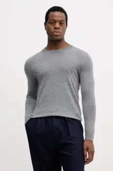 Sisley pulover de lana culoarea verde, light, 11BAS100Y imagine