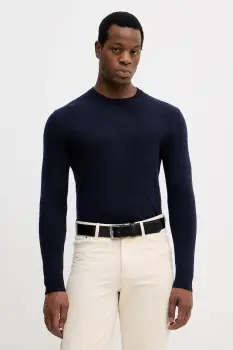 Sisley pulover din amestec de lana culoarea gri, light, 102HS1B17 imagine