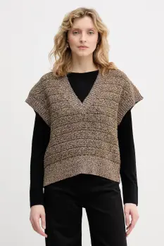 Sisley pulover pentru femei, cu amestec de bumbac imagine