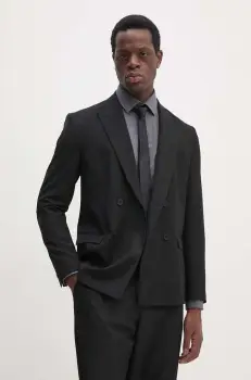 Sisley sacou barbati, culoarea negru imagine