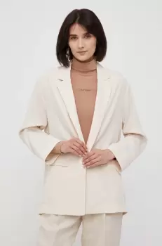 Sisley sacou culoarea bej, desfacut, neted imagine