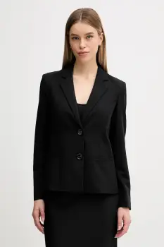 Sisley sacou culoarea negru, un singur rand de nasturi, uni, 2KVXLW01Q imagine