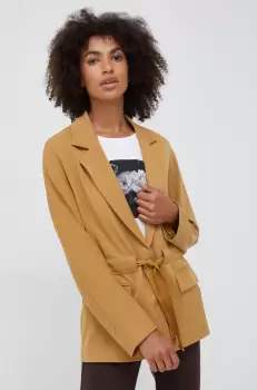 Sisley sacou culoarea verde, un singur rand de nasturi, neted imagine