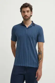 Sisley tricou polo barbati, modelator, 32CAS300P imagine